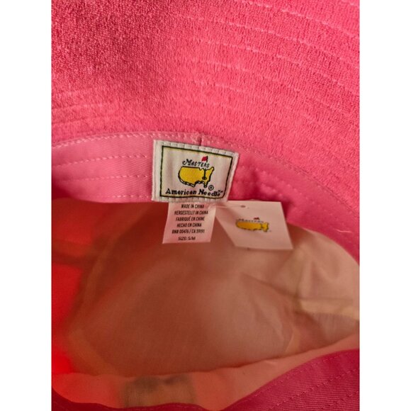 Masters Ladies Terry Bucket Hat 2025 Hot Pink with Pocket BEW with tags - Picture 4 of 4